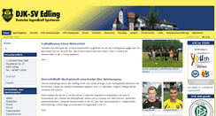 Desktop Screenshot of djk-sv-edling.de